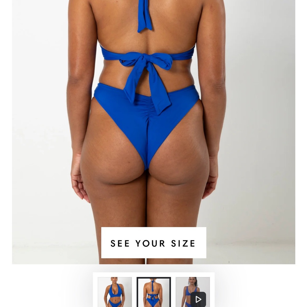 TOCO Swim Bottoms - M - Blue (Sapphire)